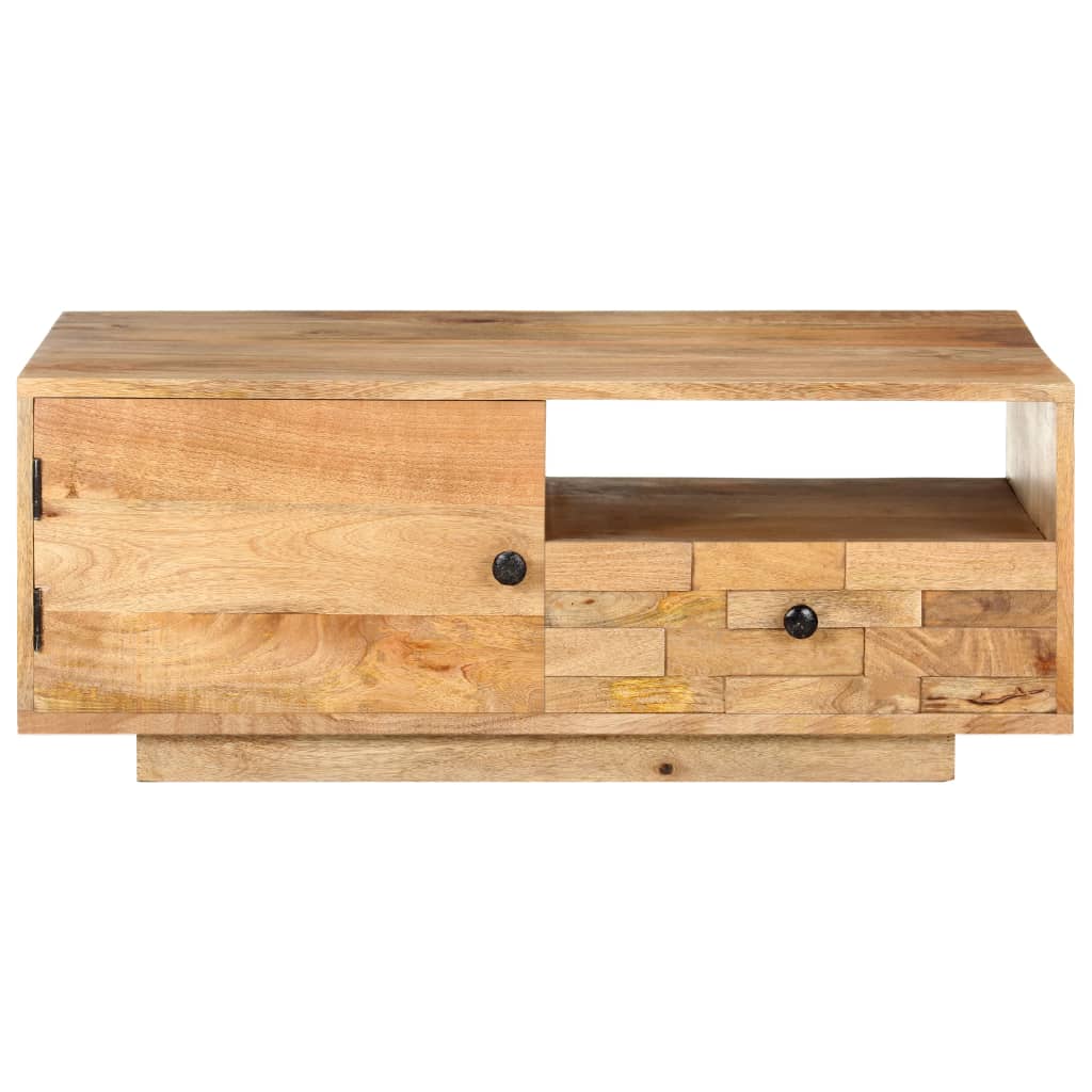Riven Mango Wood - 90cm Handmade & Assembled