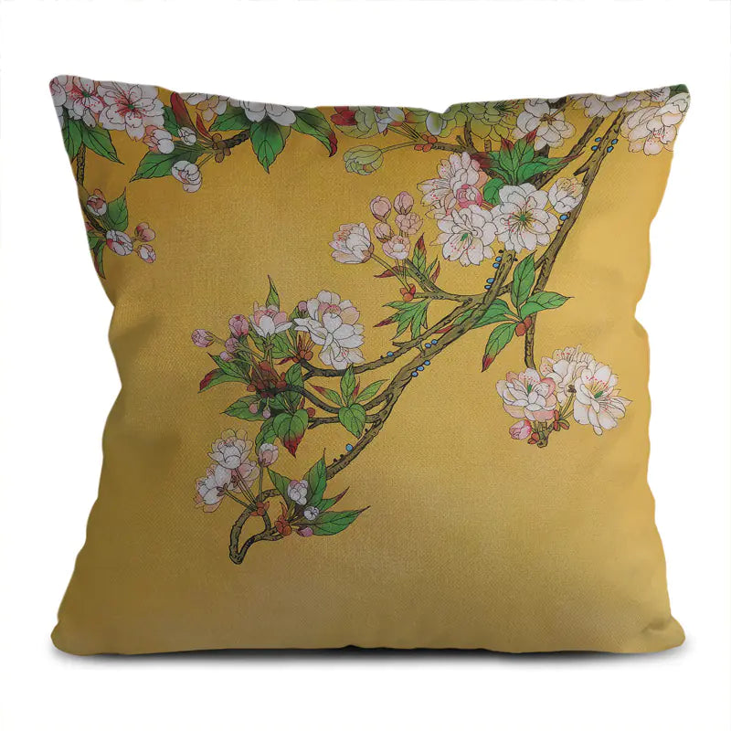 Super Soft Nature Print Pillowcase – Decorative Cushion Cover 45cm