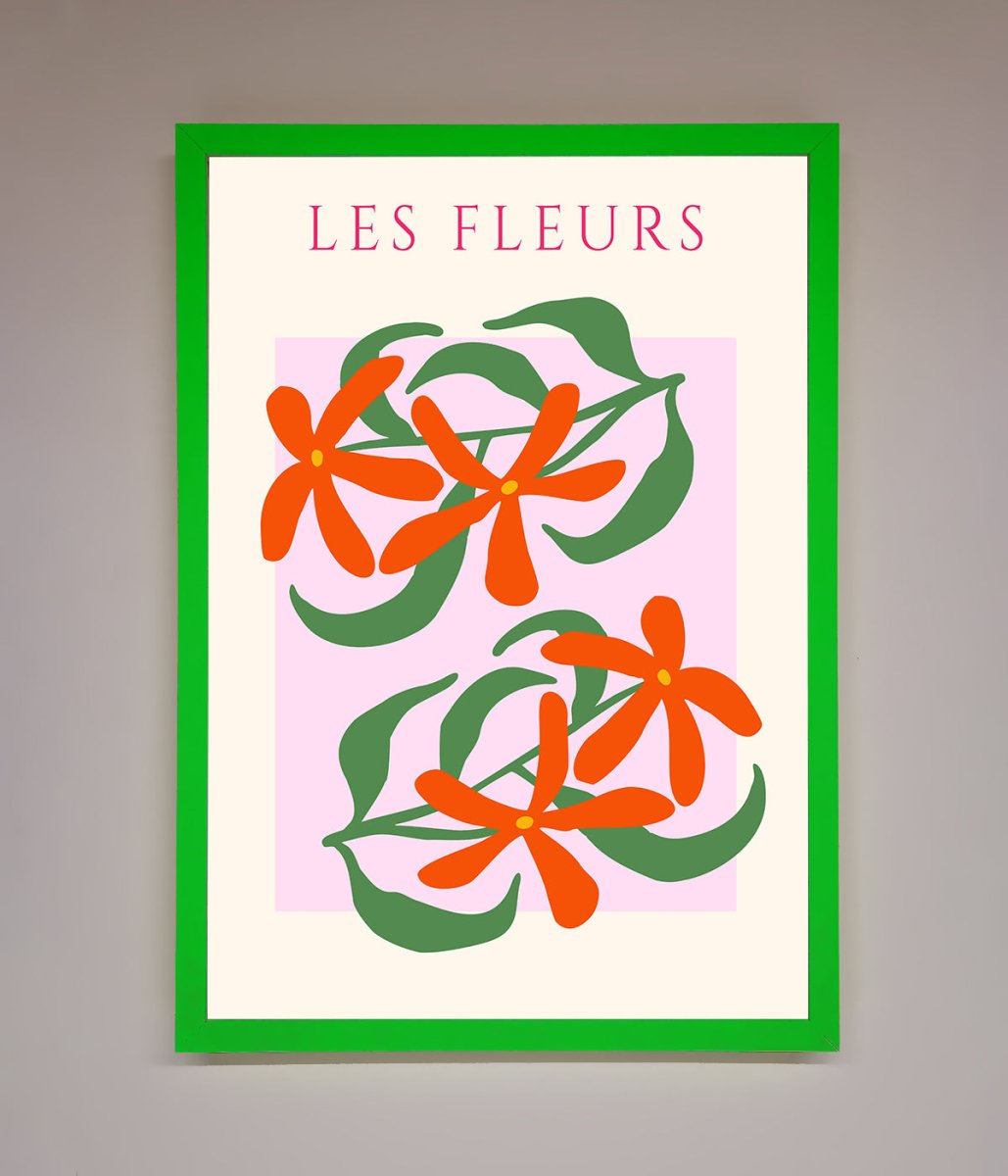 Les Fleurs Framed Print - Zestio
