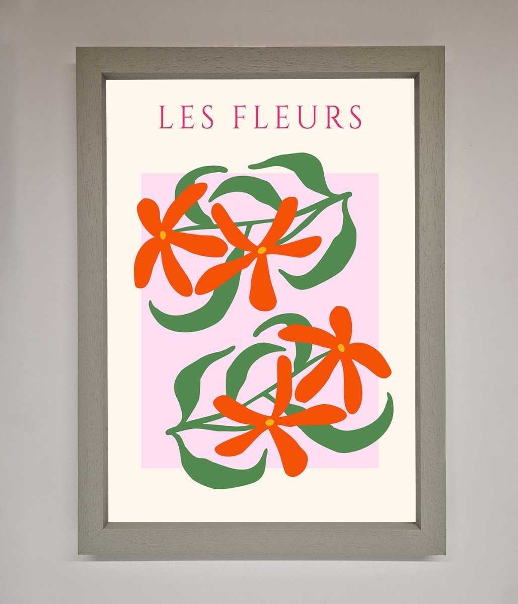 Les Fleurs Framed Print - Zestio