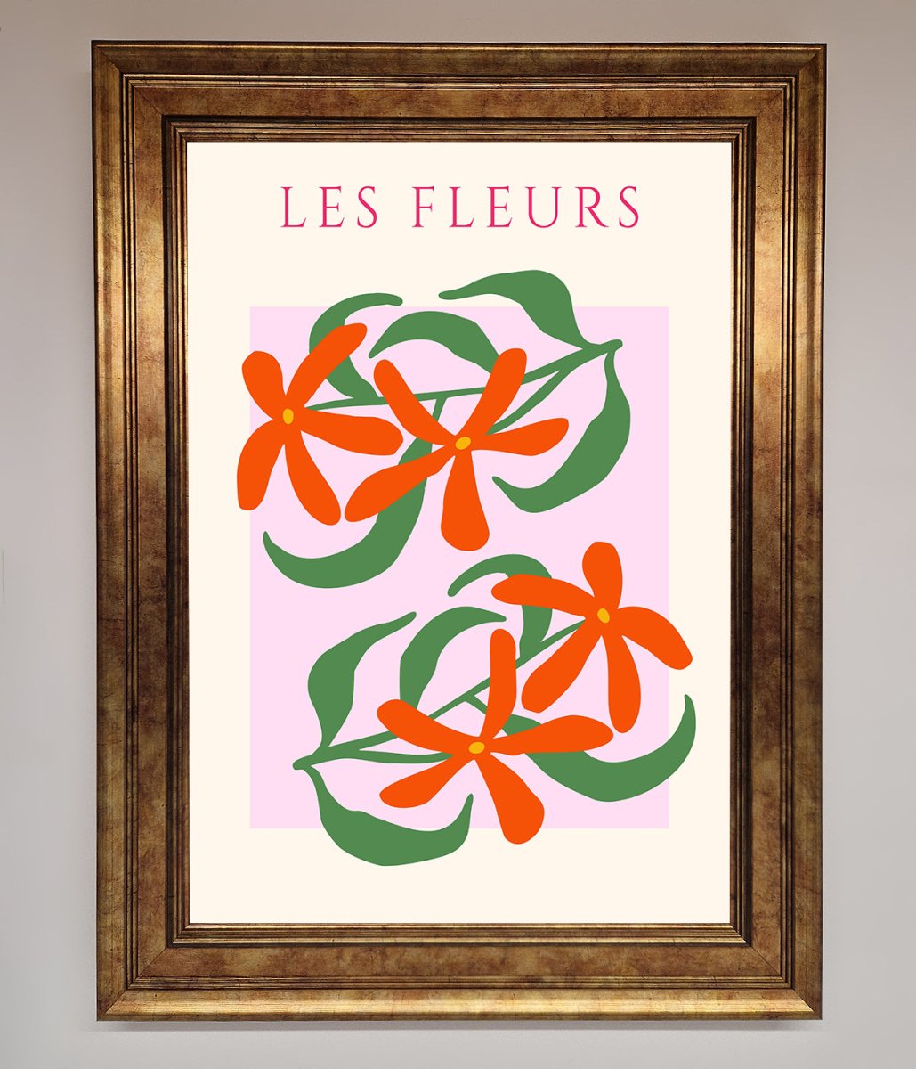 Les Fleurs Framed Print - Zestio