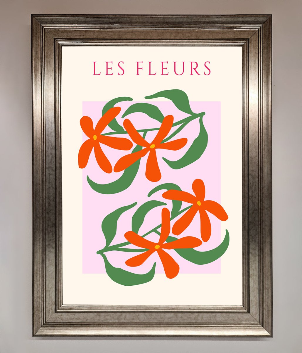 Les Fleurs Framed Print - Zestio