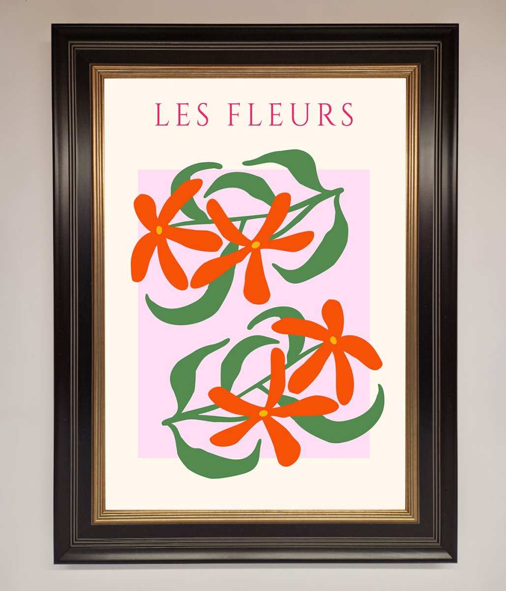 Les Fleurs Framed Print - Zestio