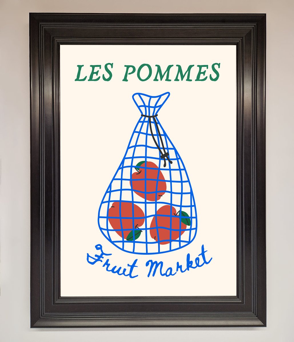 Les Pommes Framed Print - Zestio