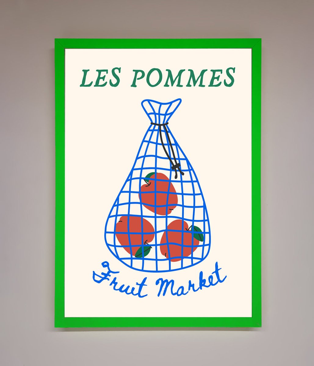 Les Pommes Framed Print - Zestio