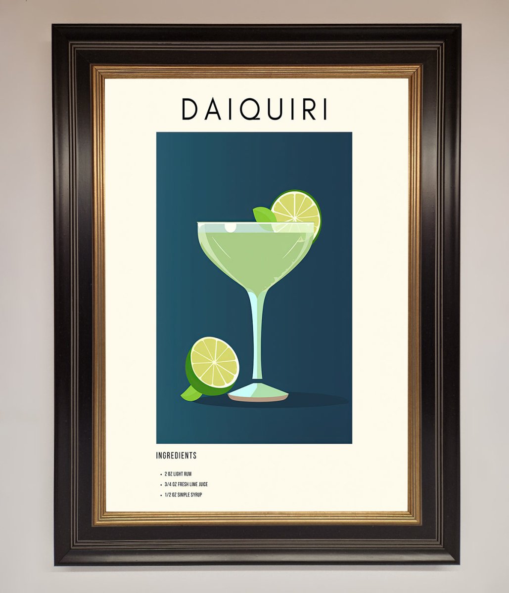 Lime Daiquiri Framed Poster - Zestio