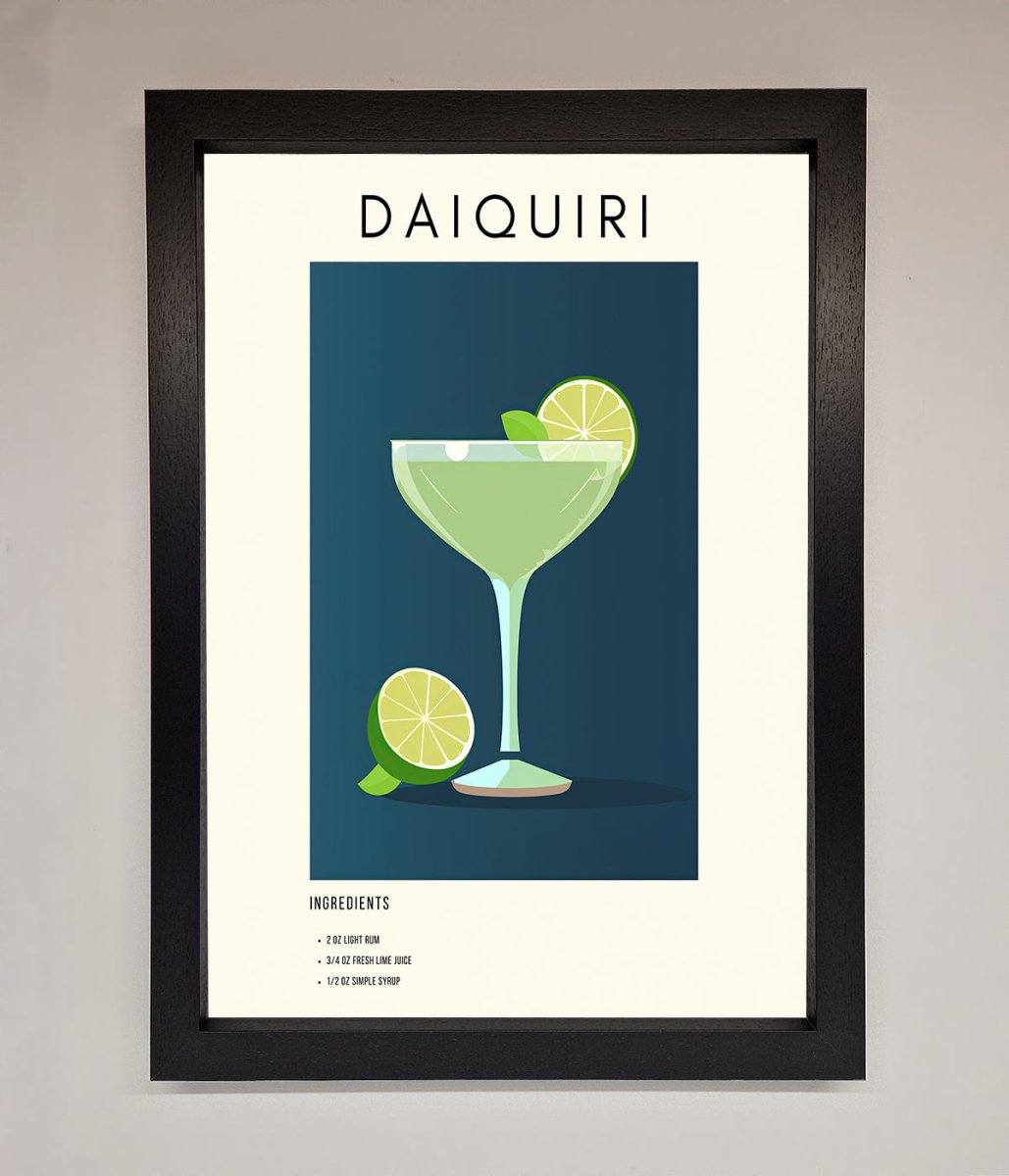 Lime Daiquiri Framed Poster - Zestio