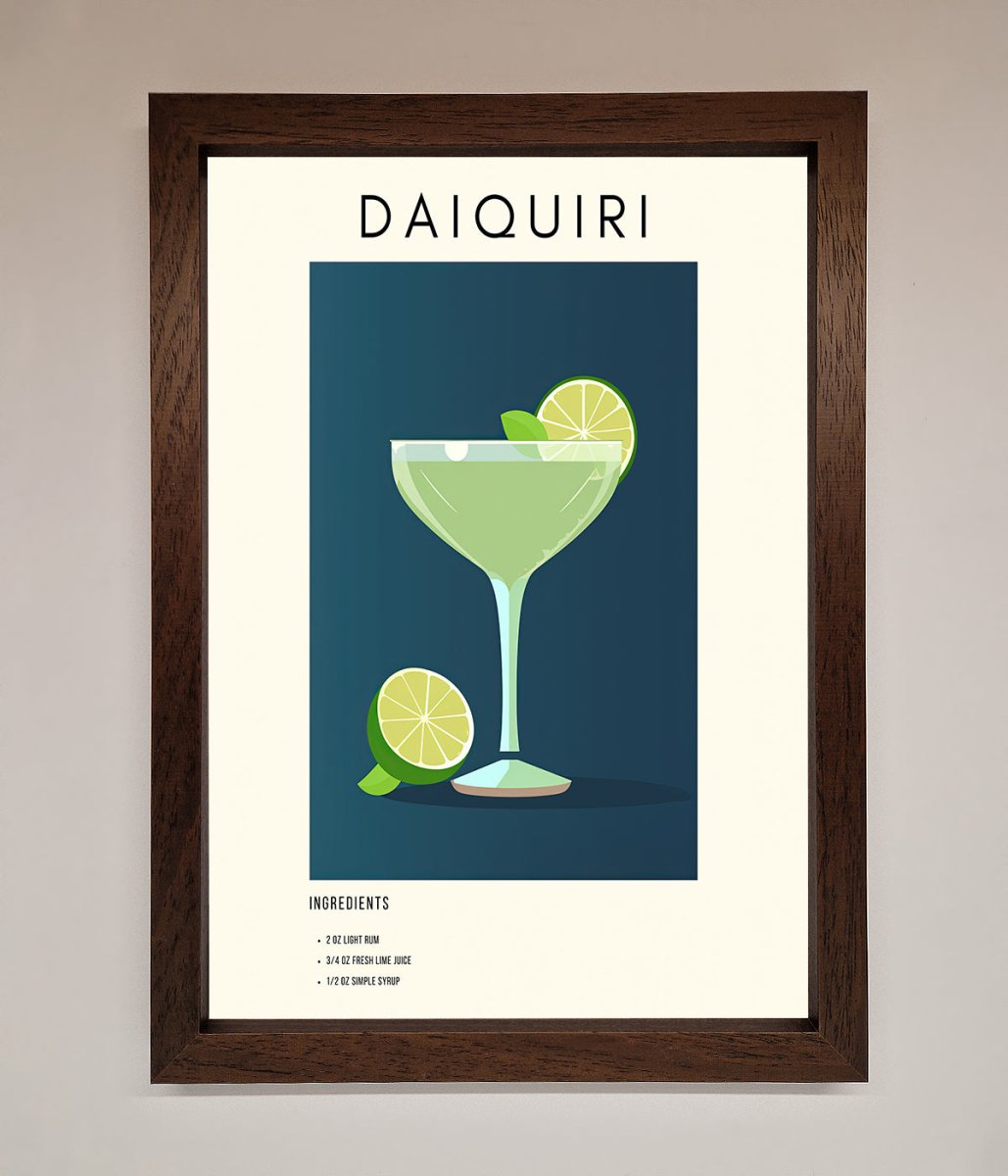 Lime Daiquiri Framed Poster - Zestio