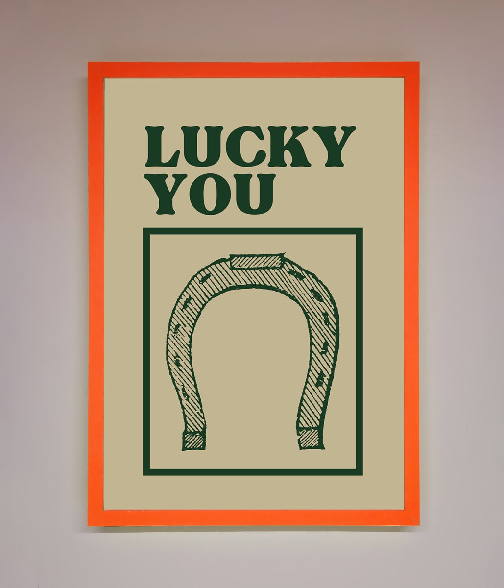 Lucky You Framed Wall Art - Zestio