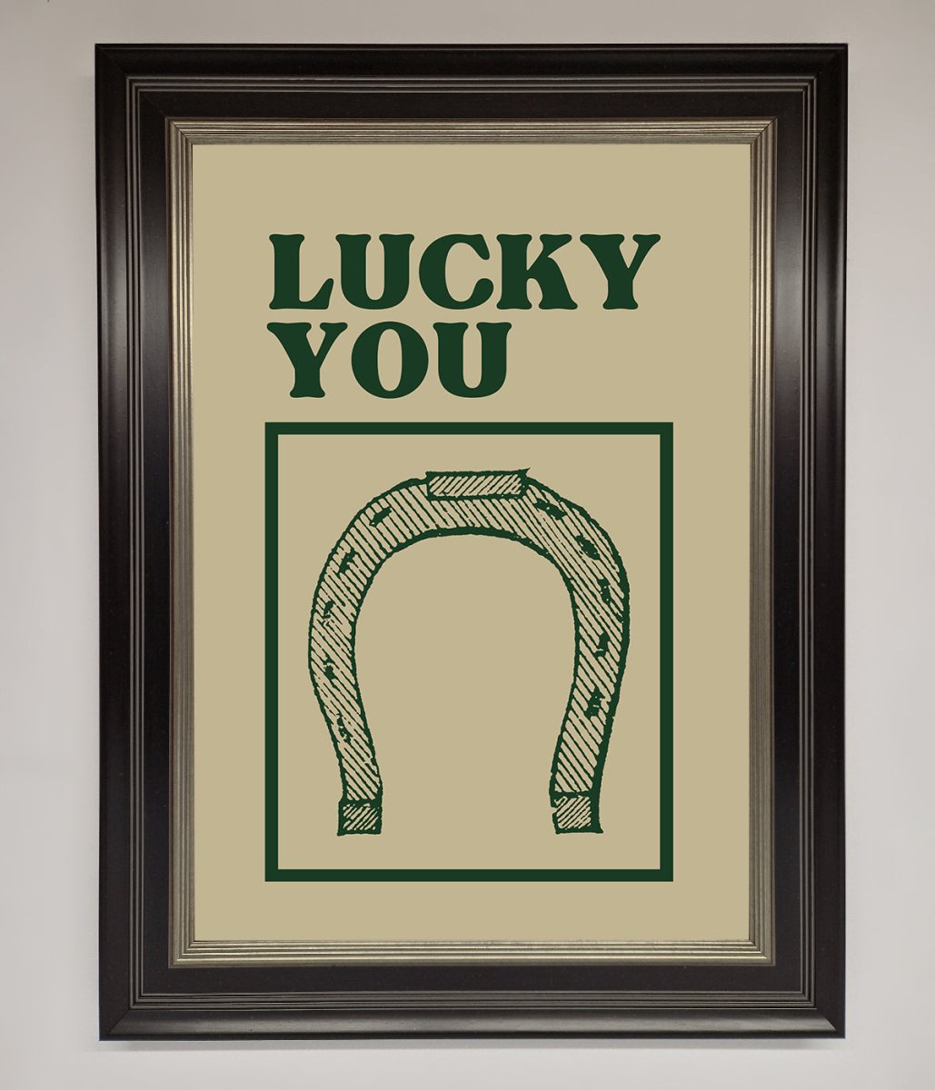 Lucky You Framed Wall Art - Zestio