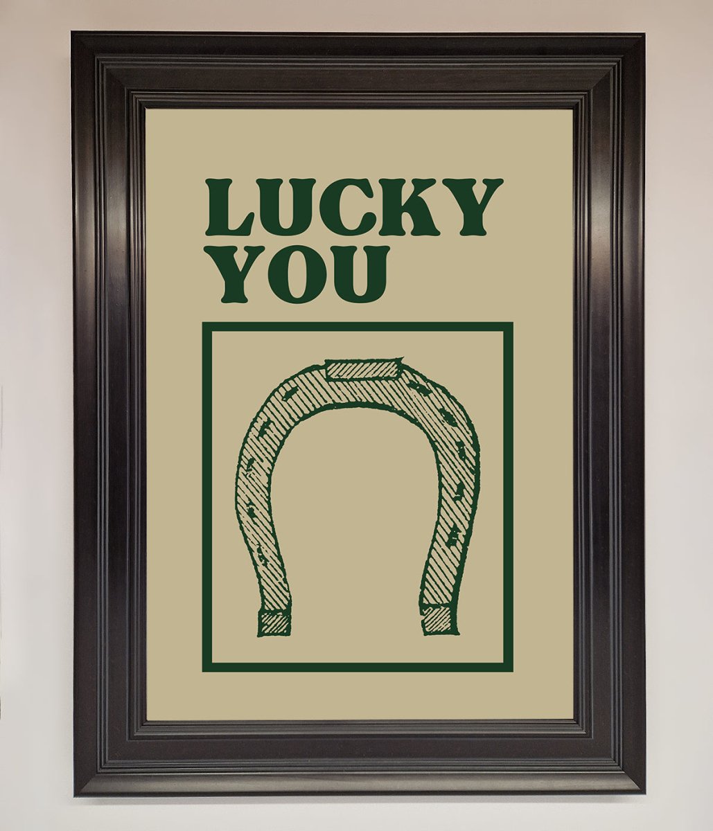 Lucky You Framed Wall Art - Zestio