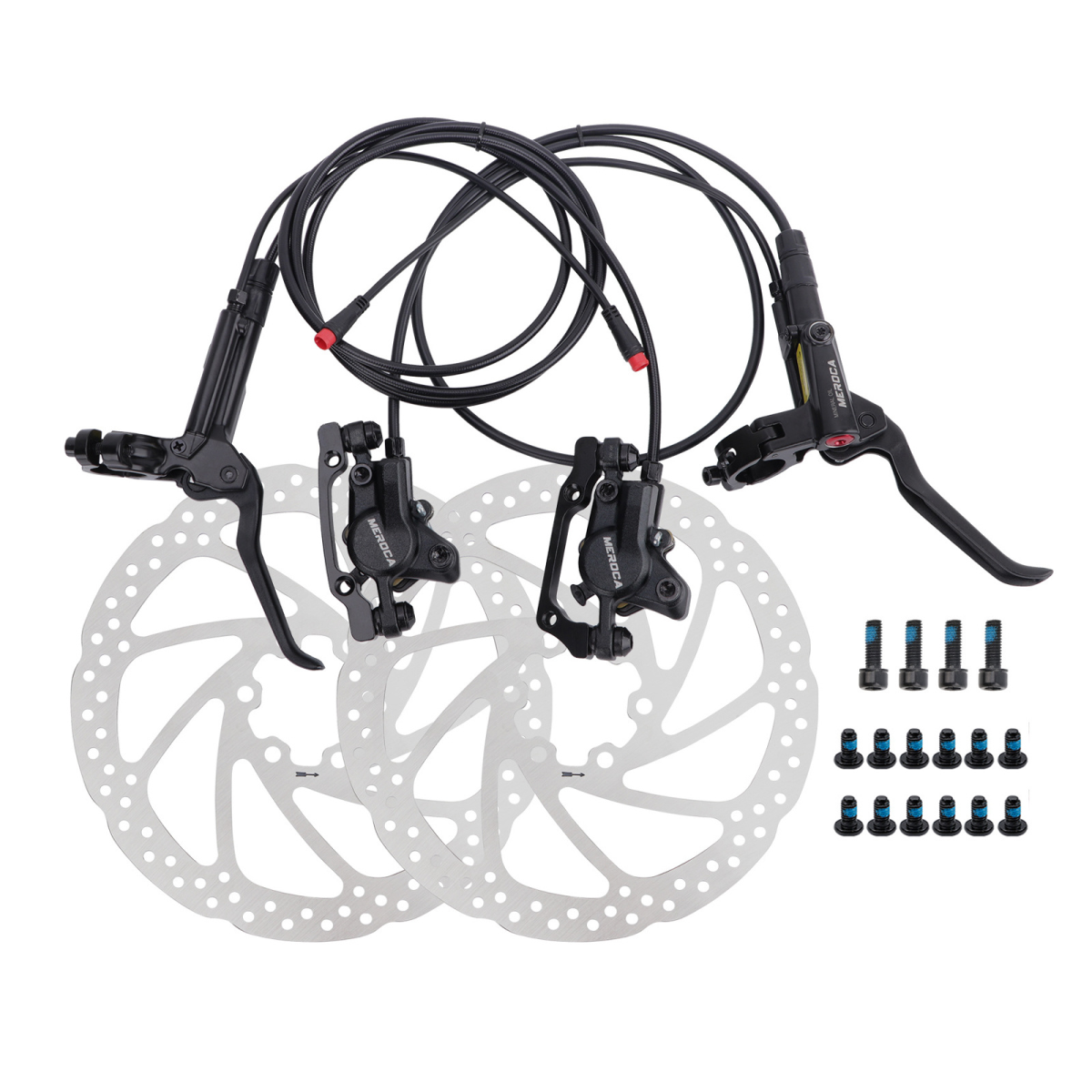 UK E-Bike Front and Back Hydraulic Disc Brake E-Scooter Power Off Oil Brake