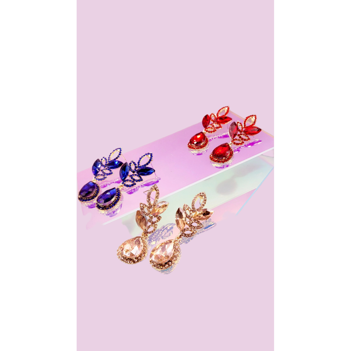 Sway Crystal Drop and Dangle Earrings