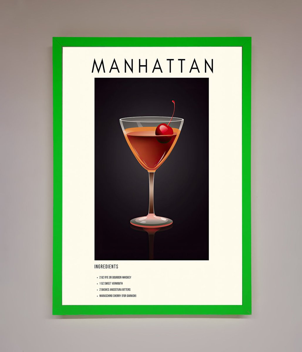 Manhattan A1 Framed Print - Zestio