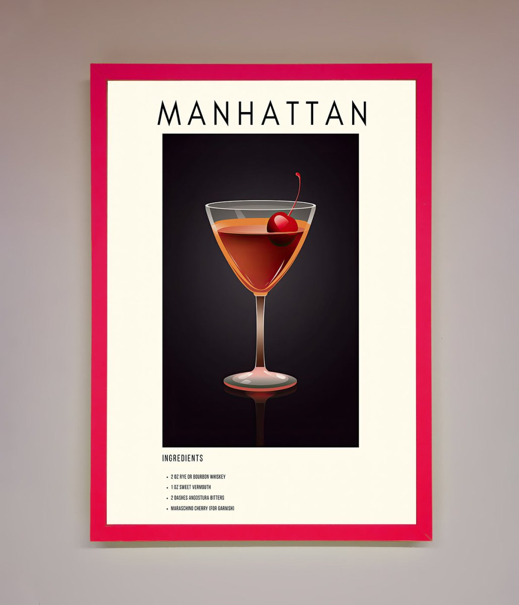 Manhattan A1 Framed Print - Zestio