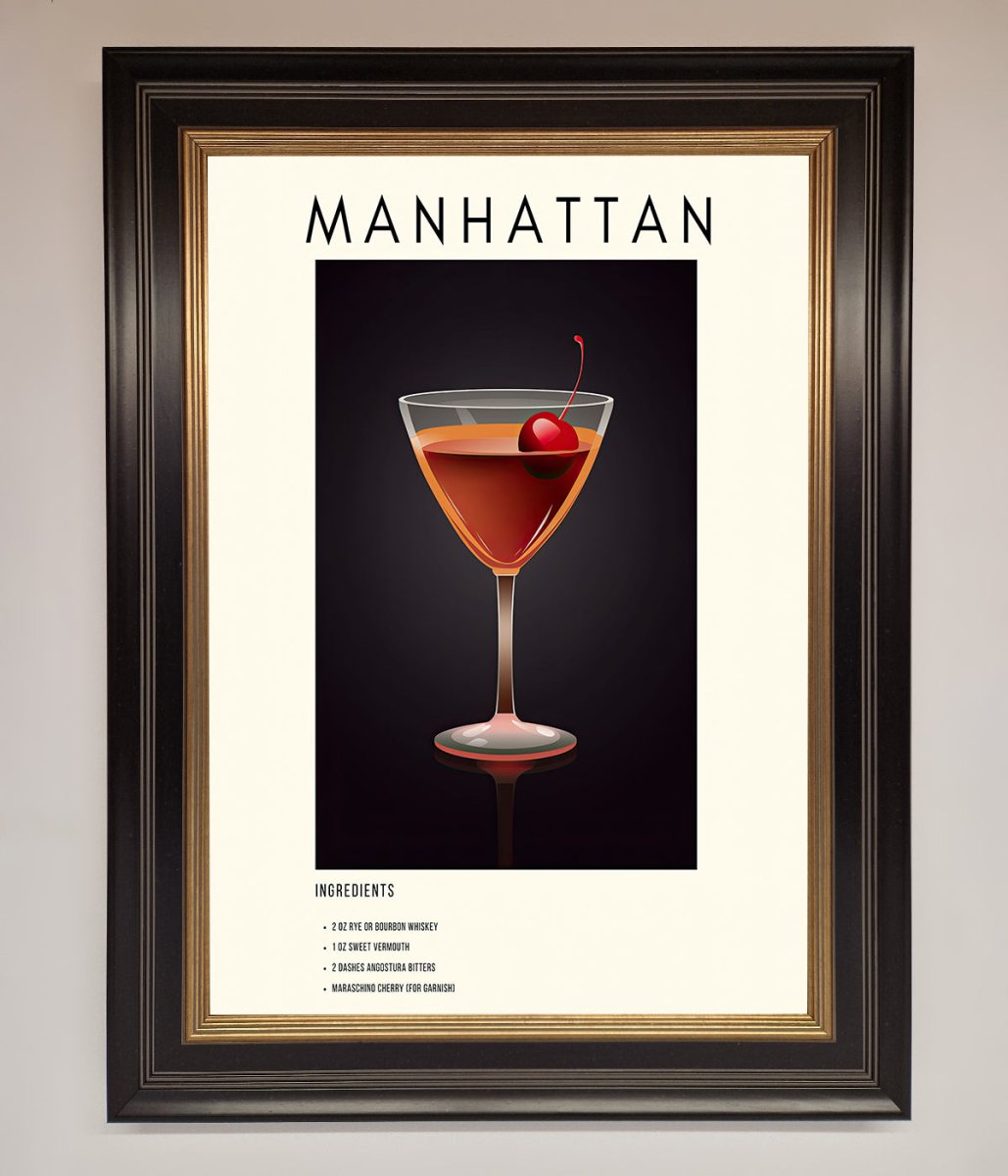 Manhattan A1 Framed Print - Zestio