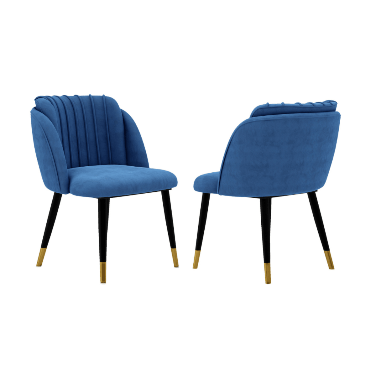 Milano velvet dining chair - Zestio