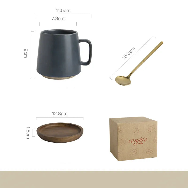 Handcrafted Japanese Stoneware Mug | Single & Curated Sets