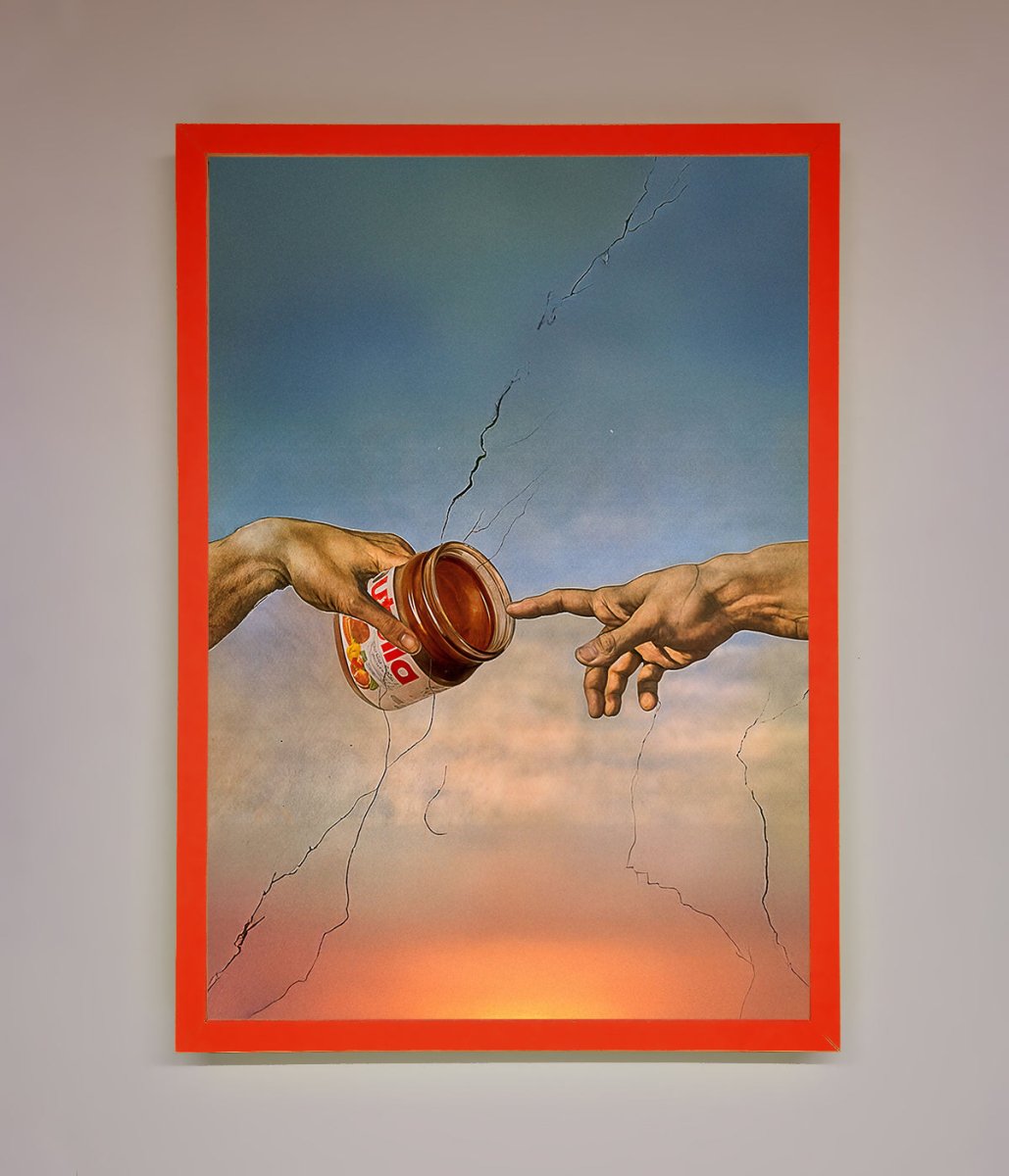 Nutella Of Creation Framed Poster - Zestio