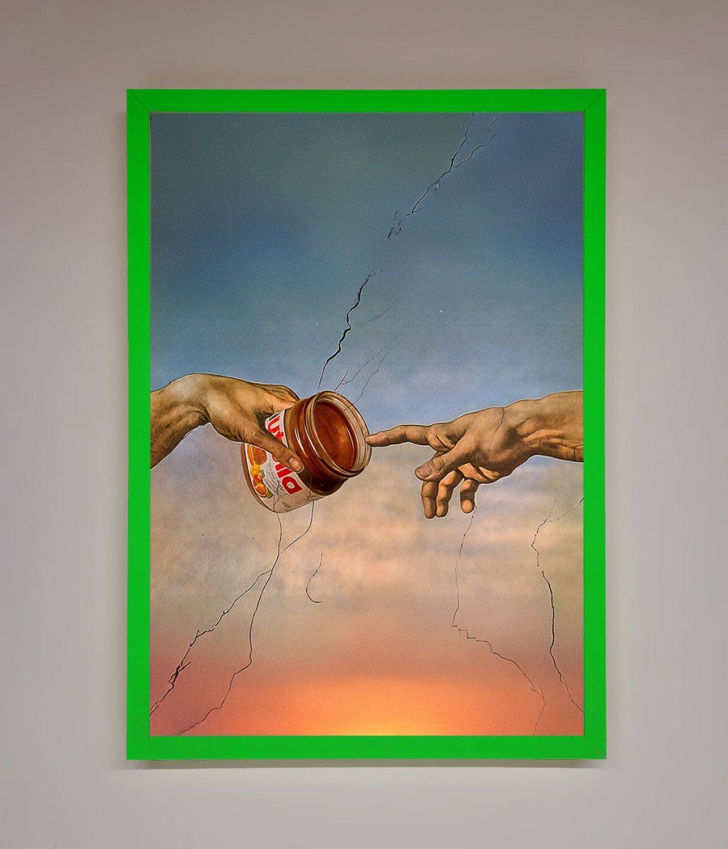 Nutella Of Creation Framed Poster - Zestio