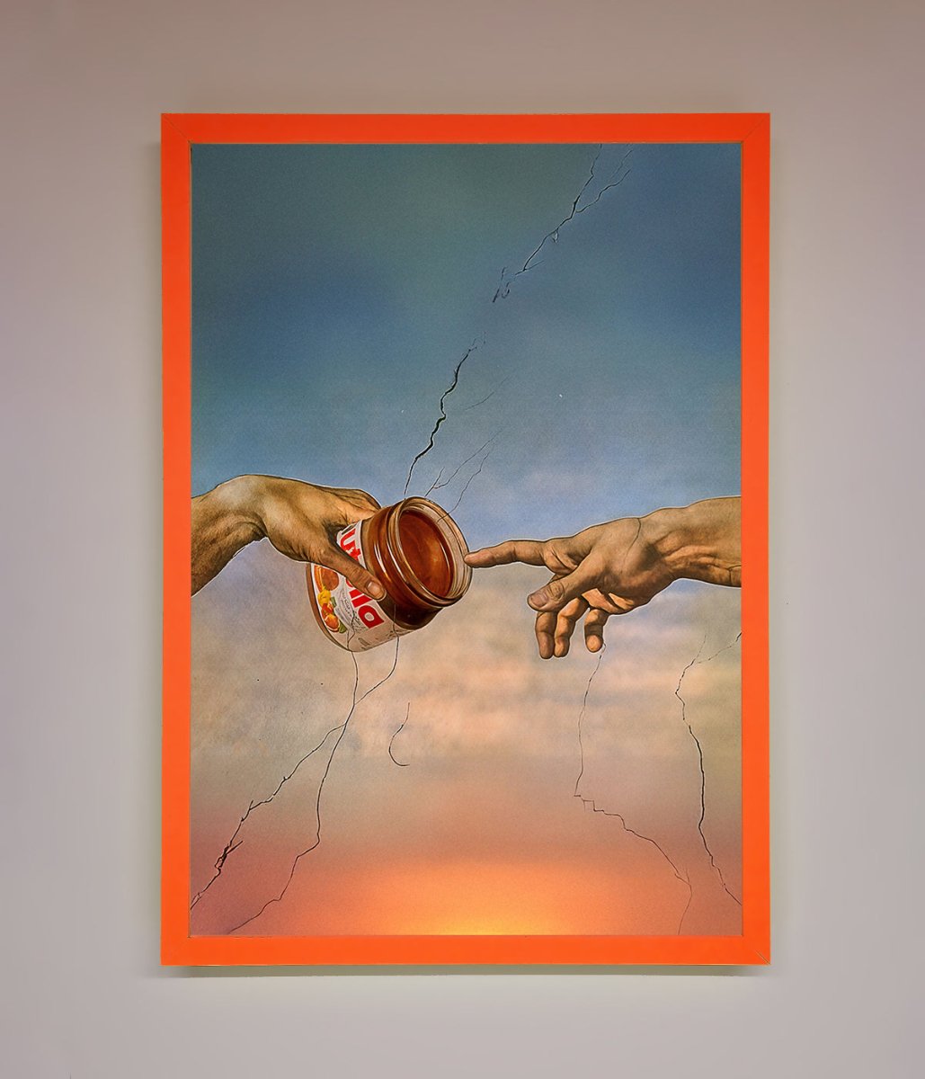 Nutella Of Creation Framed Poster - Zestio