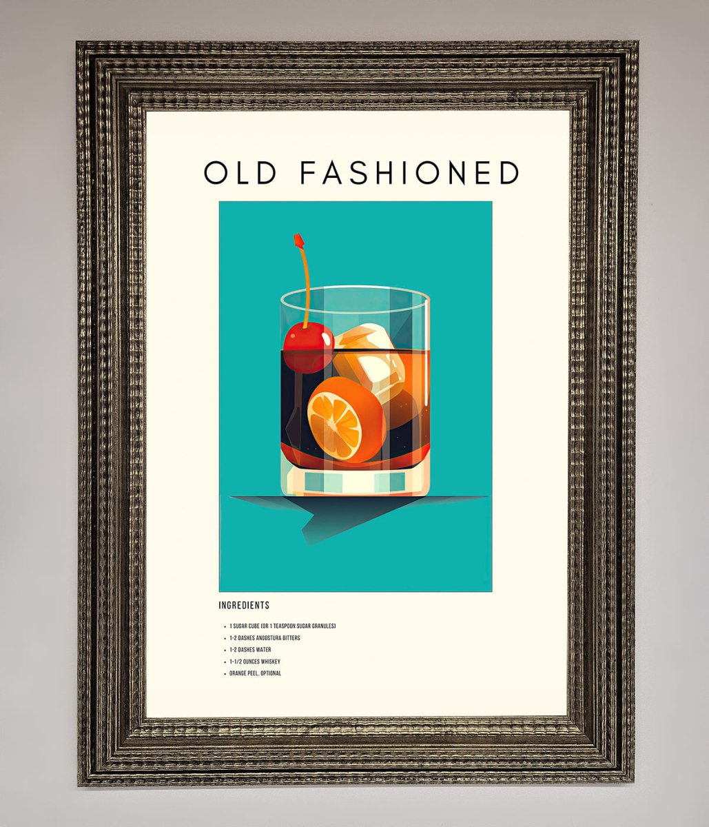 Old Fashioned Framed Print - Zestio