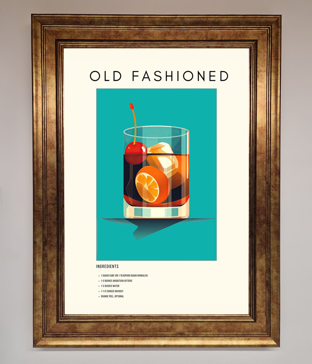 Old Fashioned Framed Print - Zestio