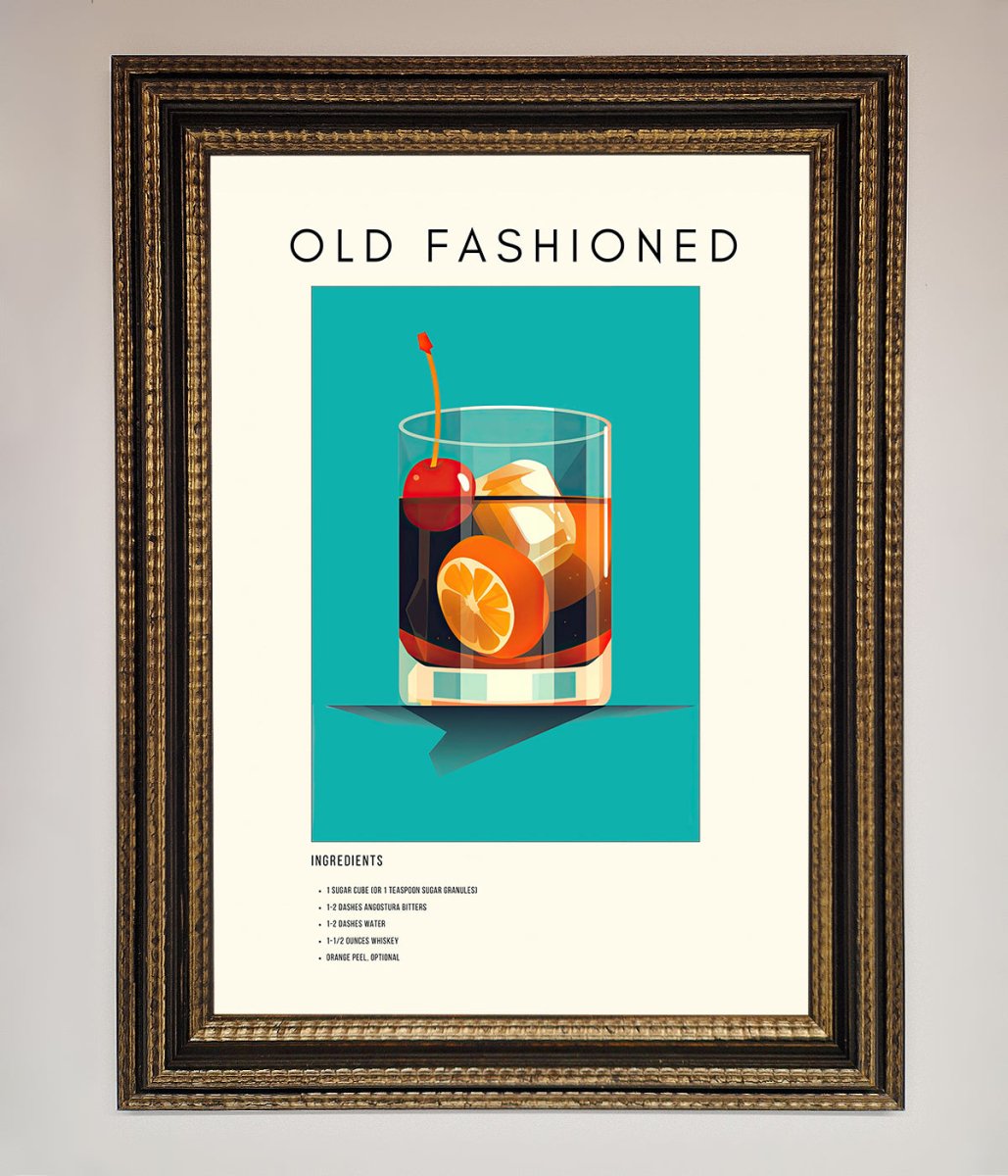 Old Fashioned Framed Print - Zestio