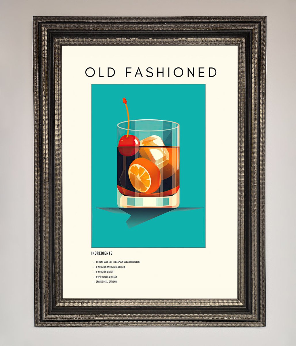 Old Fashioned Framed Print - Zestio