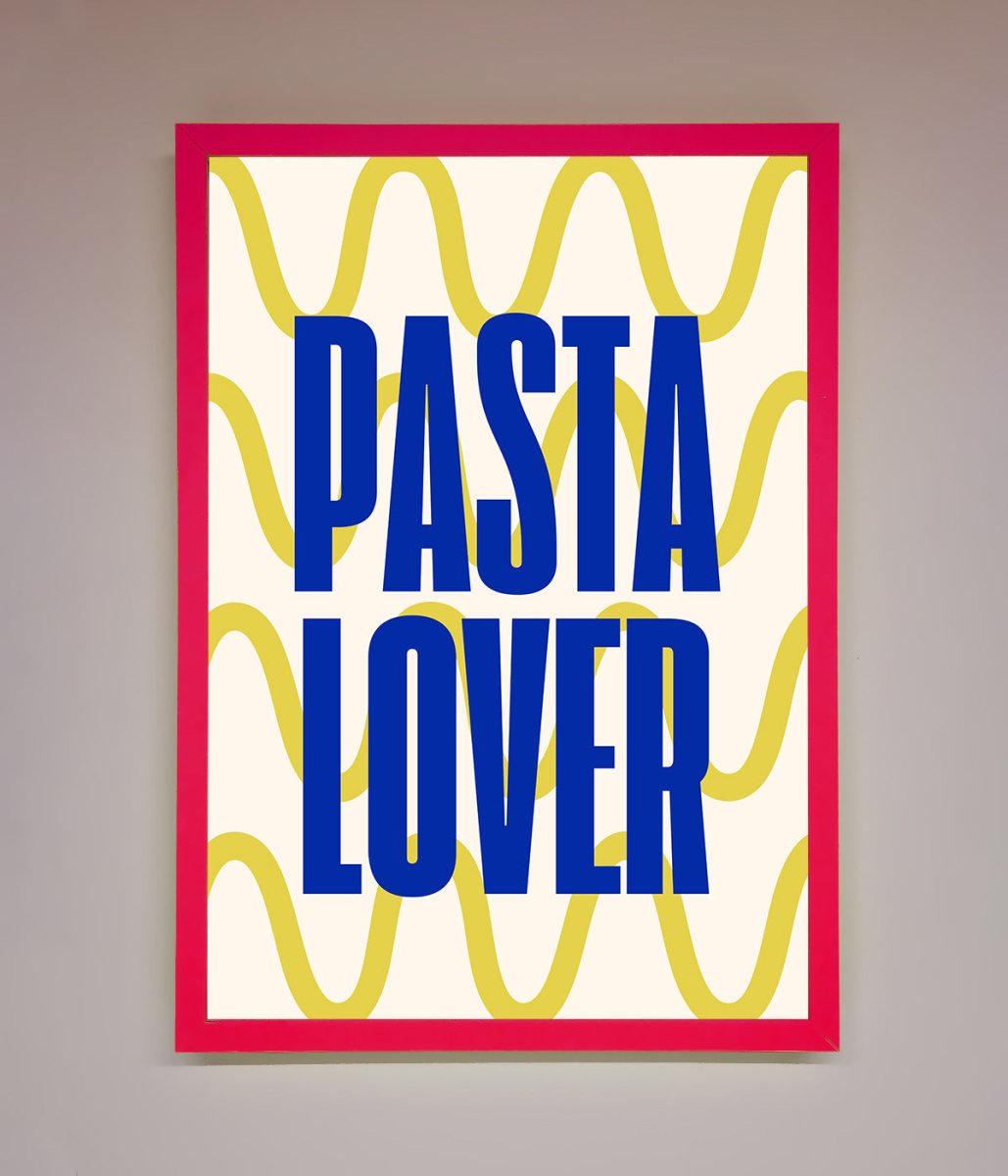 Pasta Lover Framed Wall Art - Zestio