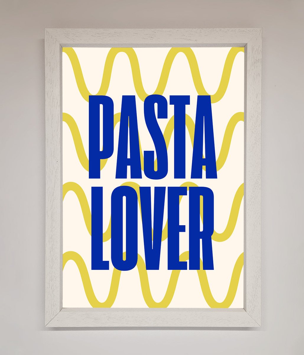 Pasta Lover Framed Wall Art - Zestio