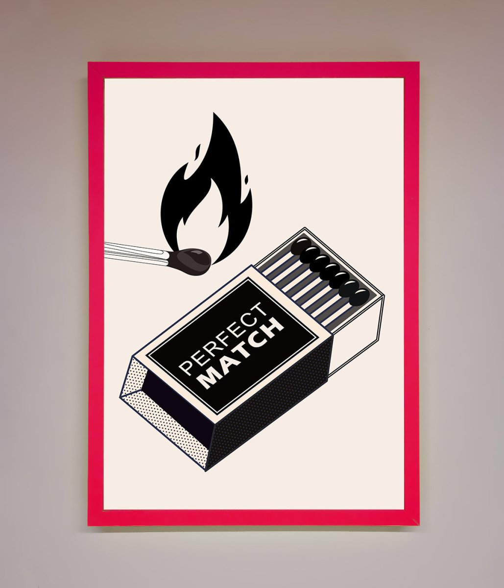 Perfect Match Framed Print - Zestio