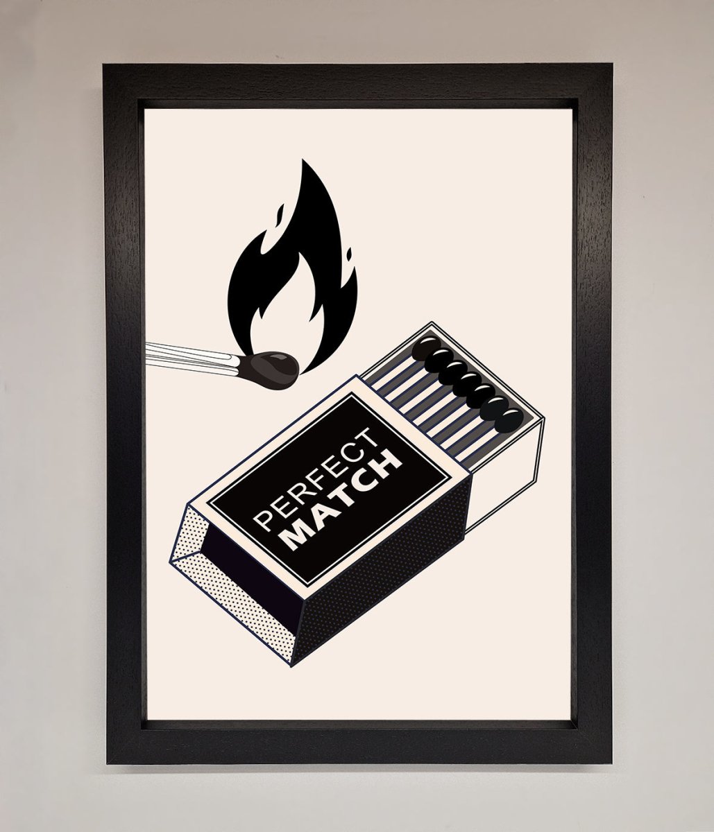 Perfect Match Framed Print - Zestio