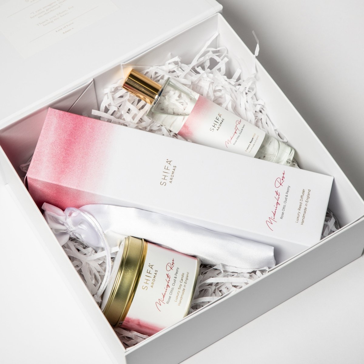 Personalised Luxury Hamper | Midnight Rose Fragrance - Zestio