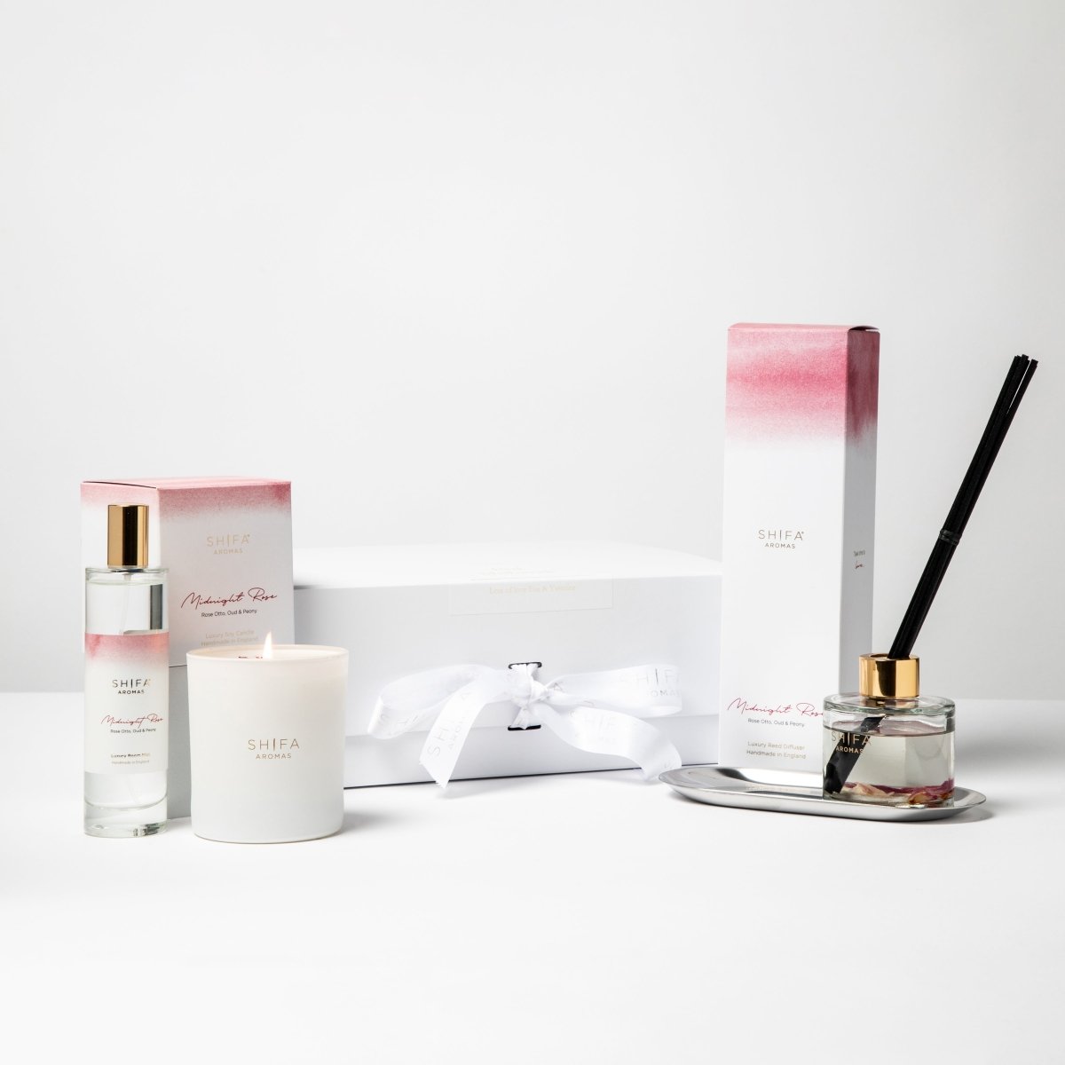Personalised Luxury Hamper | Midnight Rose Fragrance - Zestio