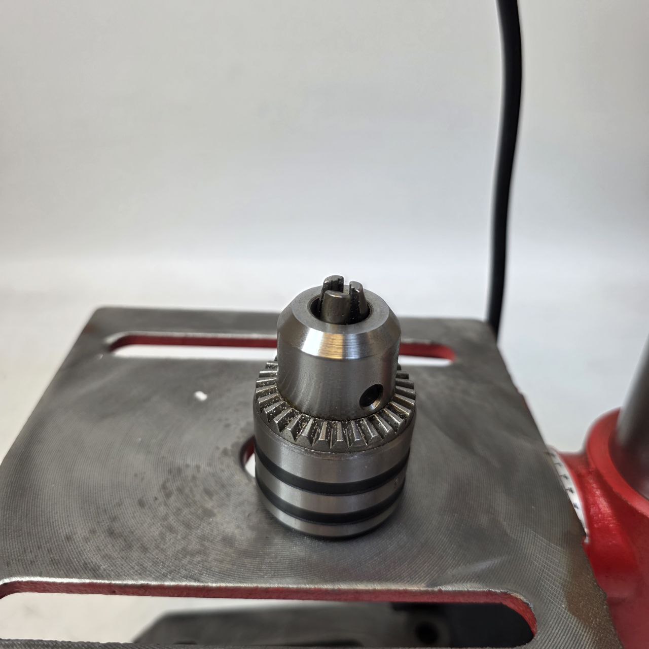 Mini Bench Drill Press 350W 5-Speed Pillar Drill with Cast Iron Base 220V