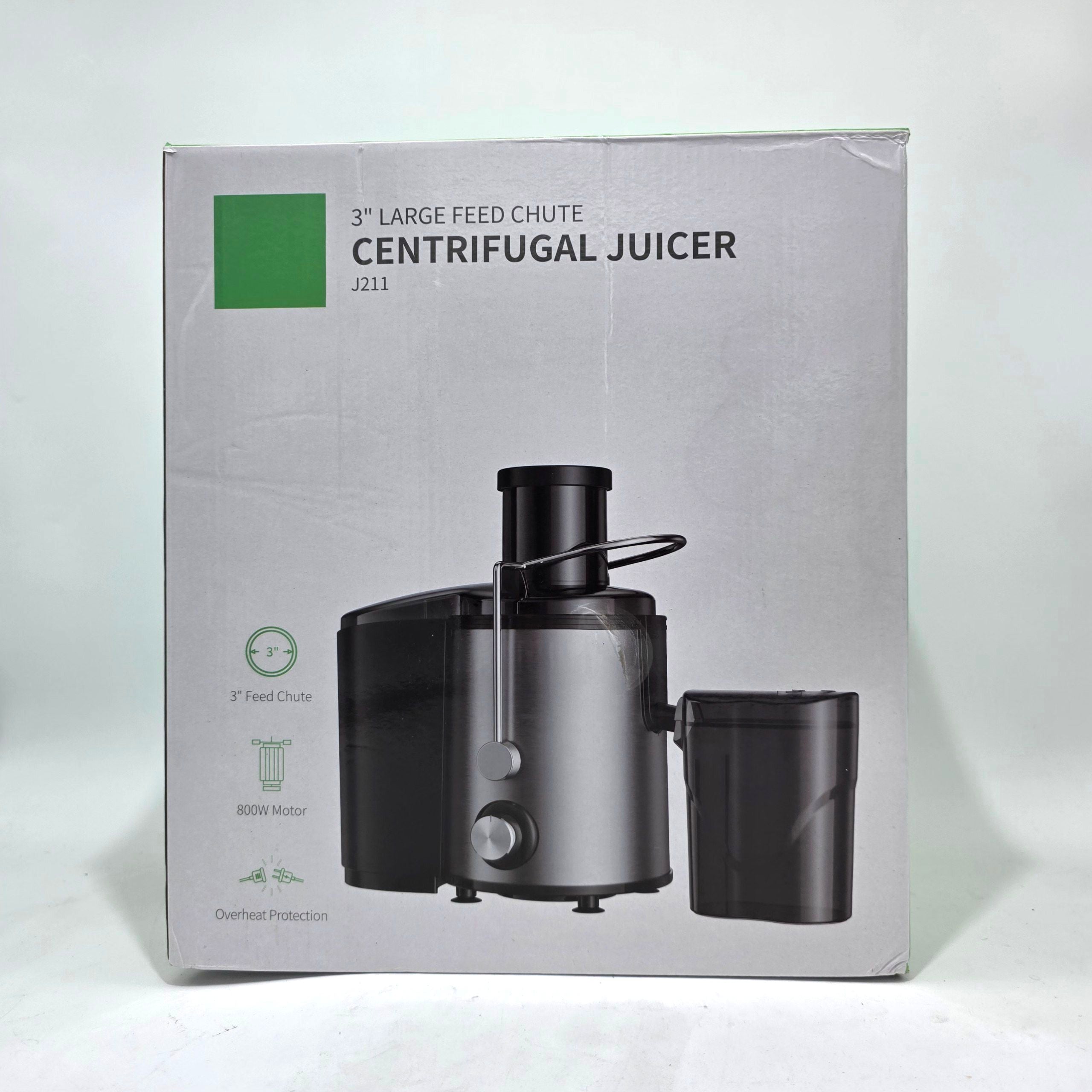 Juicer Machine 800W 3 Speed Control Stainless Steel Extractor SHARDOR