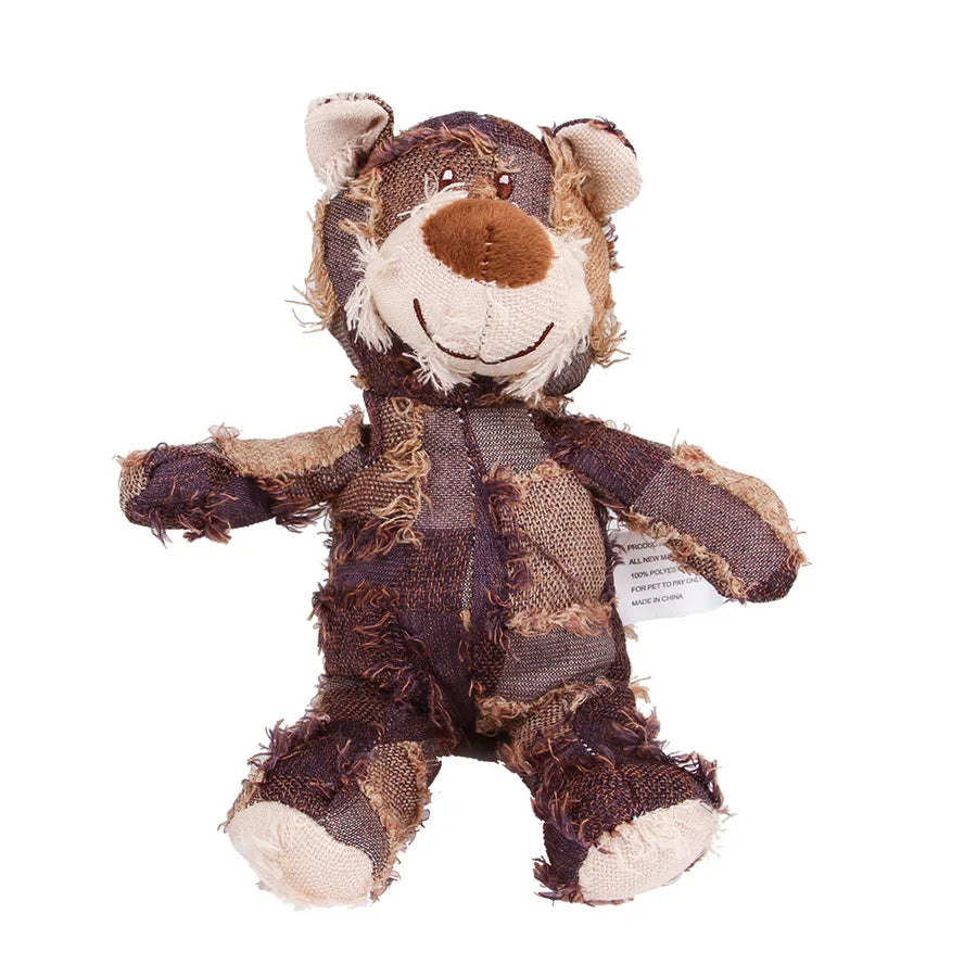 cute cloth animal pet toys