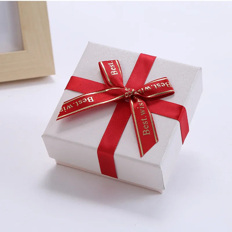1 Piece Paper Simple Style Daily Solid Color Jewelry Boxes