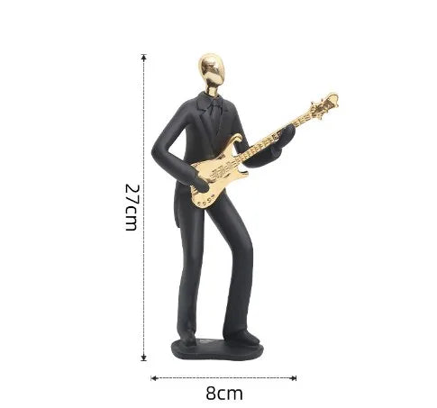 simple style abstract synthetic resin ornaments artificial decorations