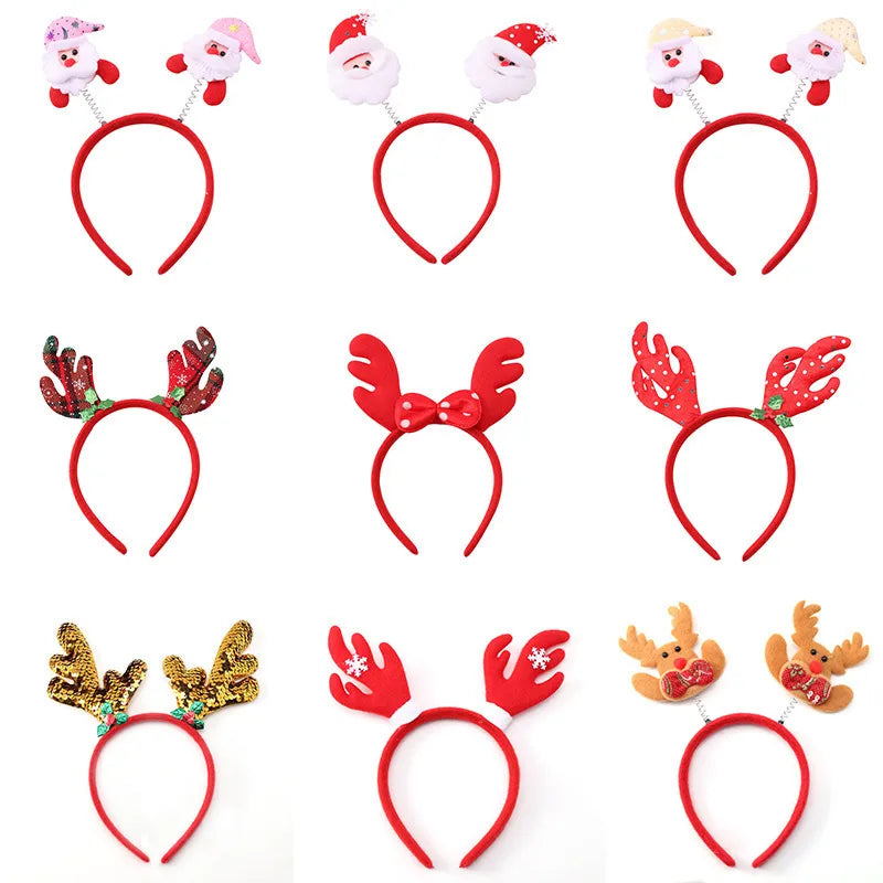 Christmas Cartoon Style Christmas Tree Snowman Snowflake Party Festival