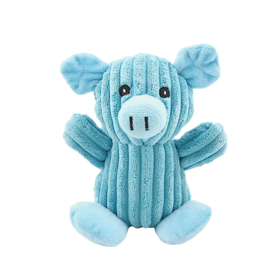 cute cloth animal pet toys
