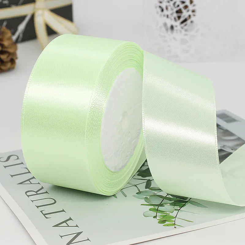 Modern Style Solid Color Polyester Holiday Wedding Birthday Party Supplies Gift Wrapping Supplies 1 Roll