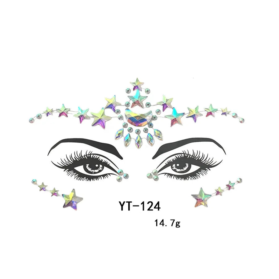 water droplets arylic tattoos & body art 1 piece