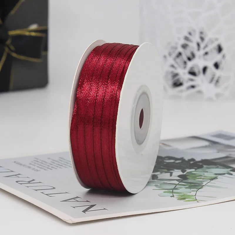 Modern Style Solid Color Polyester Holiday Banquet Party Party Supplies Gift Wrapping Supplies 1 Roll