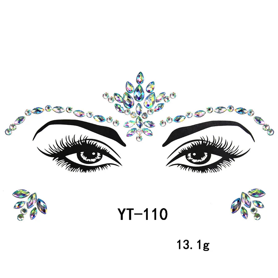 water droplets arylic tattoos & body art 1 piece