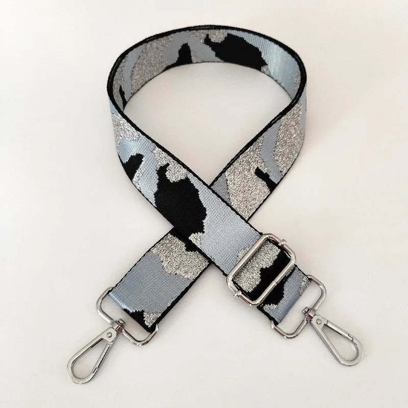 new wide camouflage webbing adjustable shoulder messenger long strap