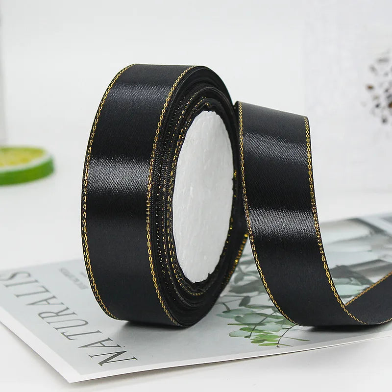 Classic Style Solid Color Polyester Holiday Wedding Birthday Party Supplies Gift Wrapping Supplies 1 Roll