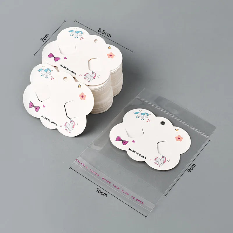 simple style letter solid color paper printing paper card 1 piece