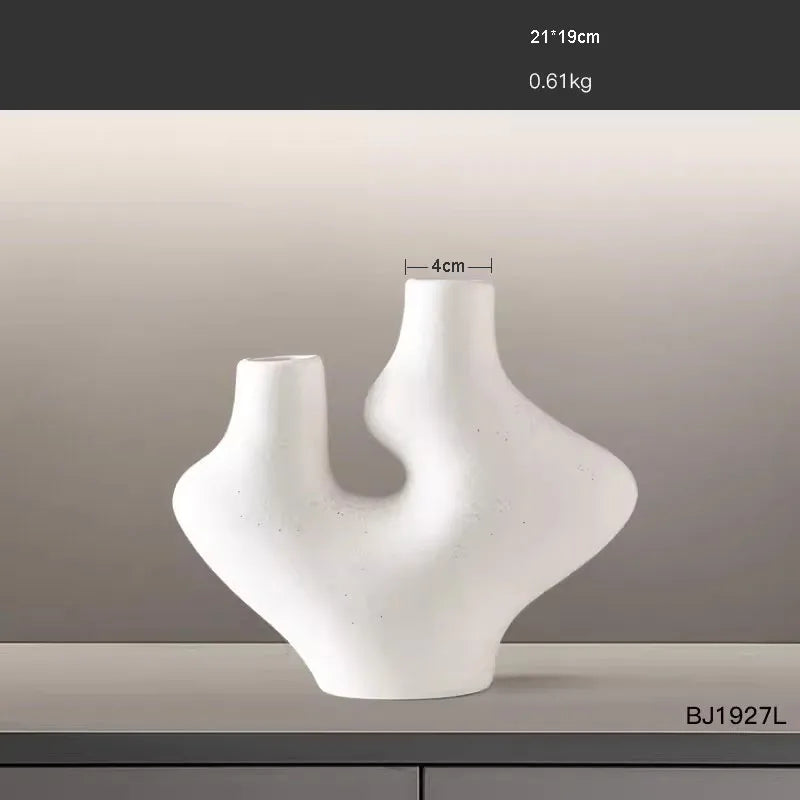 Artistic Geometric ceramics Ornaments Artificial Decorations